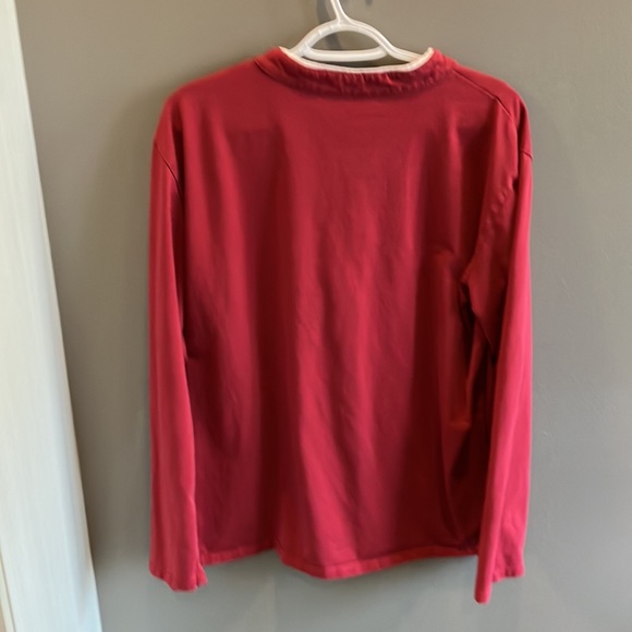 Kuyigo Men’s Red & White Long Sleeve Shirt Size XL - Picture 10 of 13
